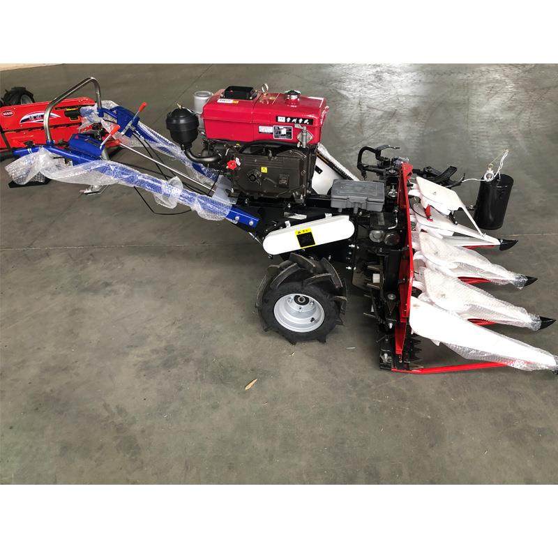手扶水稻小麦收割打捆机 柴油小型割捆机 新疆西藏青稞燕麦收割机