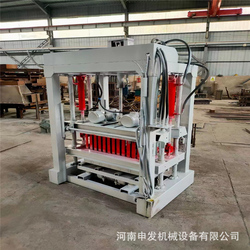 厂价直销水泥制砖机免烧水泥砌砖机半自动打砖机空心水泥砖压砖机
