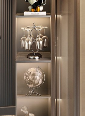 轻奢高档酒柜装饰品摆件客厅红酒架电视H餐边柜高级感乔迁新居礼