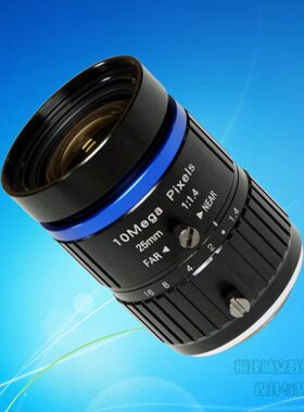 像  mm10寸万 焦距 01口25机器视觉0C素工业相机镜头英