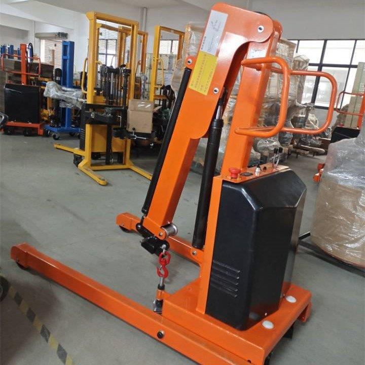 电动行走式液压小吊机1吨至吨车载简易悬臂旋转便携式提升机吊车