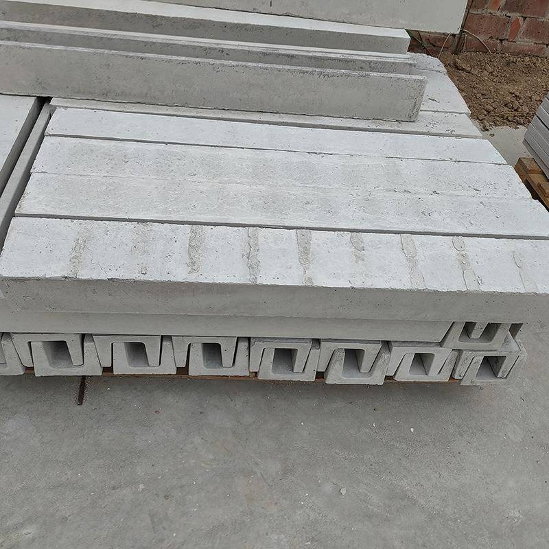 水泥电缆槽预制水槽盖板二线四线槽水泥U型流水槽排水混凝土