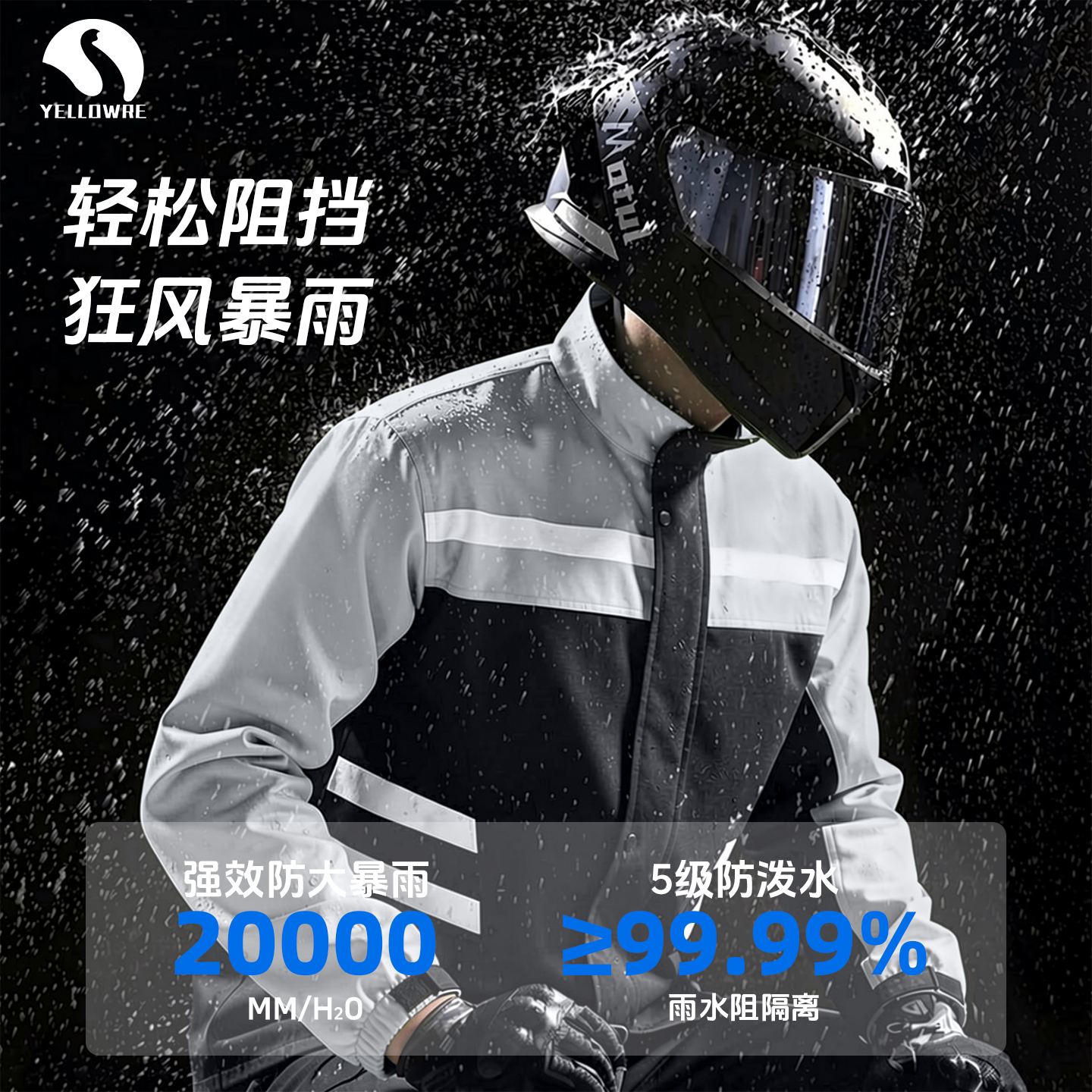 分体雨衣雨裤全身防水防暴雨图片