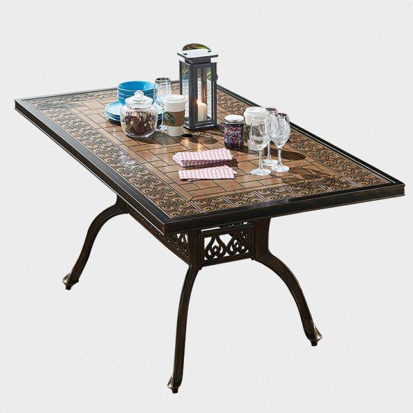 精欧户外铸铝烧烤家用餐桌圆桌多功能饭桌欧式烧烤餐台餐桌椅组合,住宅家具,大理石餐桌,淘宝优惠券,粉丝福利购,淘宝优惠卷