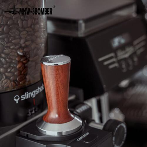 MHW-3BOMBER轰炸机咖啡压粉器 实木粉锤咖啡机填压粉器51/53/58mm