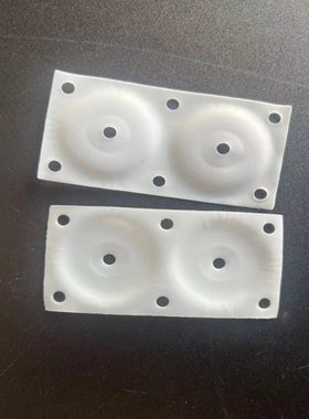 SYSTEC真空泵膜片四氟隔膜片进口特氟龙膜片抽气动泵40*76耐腐蚀