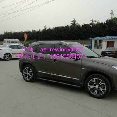 立体不锈钢 12-13款标致4008 改装专用车门防撞装饰亮条车身饰条