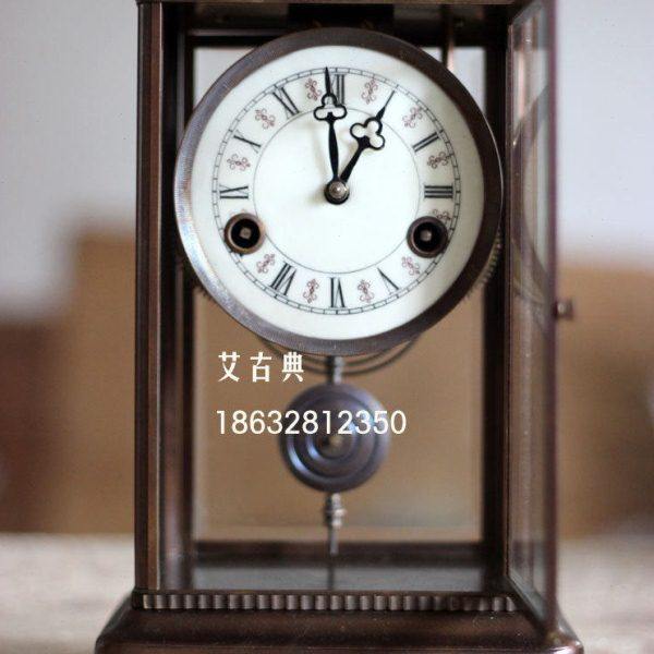 钟表  欧式纯铜座钟 机械座钟 仿古座钟 四明钟15天机芯带报时