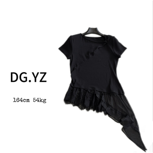 气质百搭显瘦短袖 时尚 新款 T恤上衣3484F 樱子家