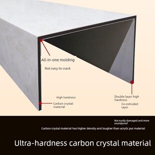 需定制亚克力包下水管道碳晶板护角护板遮丑遮挡厨房卫生间阳台包