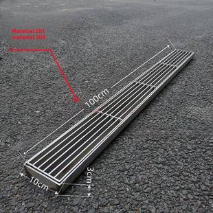 需定制厂家不锈钢格栅201 304不锈钢雨水篦子道路排水沟网格板格