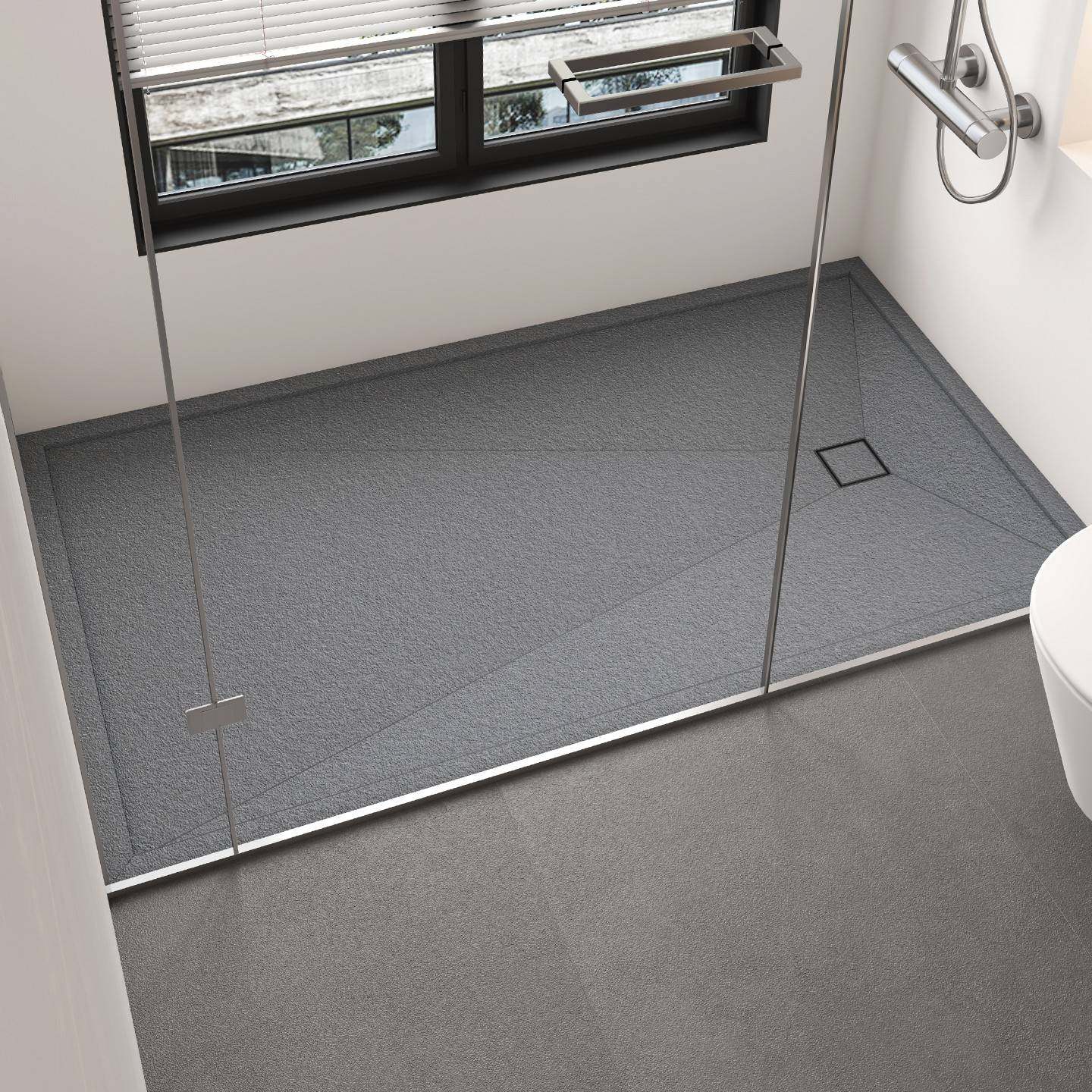 定制淋浴房一体基座卫生间底座防滑岩板淋浴板淋浴间整体卫浴底盘