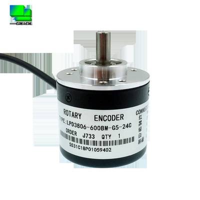 需定制直销LPD3806-600BM-G5-24C脉冲实心轴AB相增量式光电旋转编