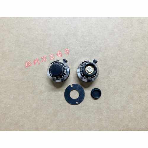 3540S 3590S精密电位器 数显旋钮 带刻度锁定 6.35mm轴 3窗口