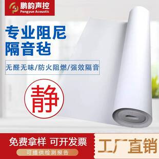 需定制环保阻尼隔音毡无味家用墙体卧室地面吊顶专用填充隔音棉板