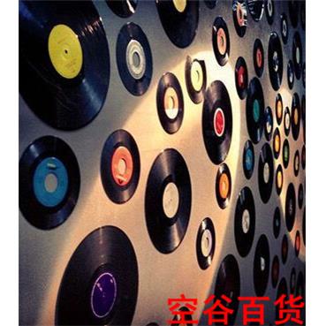 黑胶唱意片装报饰墙画复古21801酒吧客厅背景墙贴面挂件房间创海