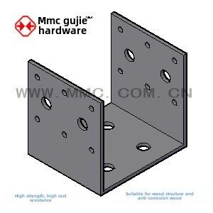 需定制木结构柱底座连接金属配件u型柱脚柱靴厦门古杰Pu-38980