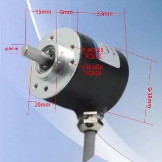 需定制编码器 S3806G2-2000BM-L5光电实心主轴机车床数控增量旋转