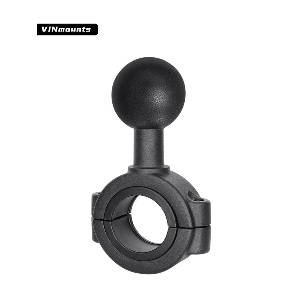 农业拖拉机测亩仪支架1.5英寸球头铝合金兼容28-38管径抱箍支架