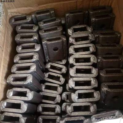 拖拉机配件旋耕机刀片245加厚刀座刀库耙齿豪丰南昌连云港