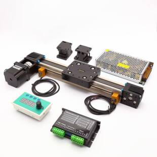 需定制交流伺服电机控制器滑台同步带直线模组单轴线性往覆运动滑