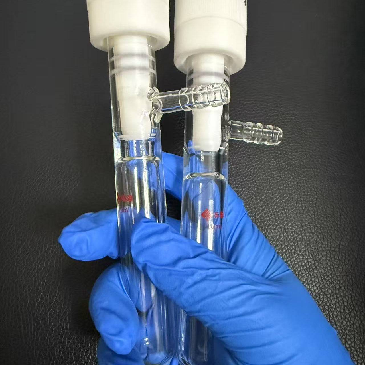 需定制玻璃管状溶剂储存瓶COF合成反应封管 chlenk10ML管 schlenk