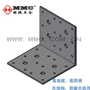 需定制L型角铁角码木屋木别墅结构五金金属连接件BW-3121111固捷