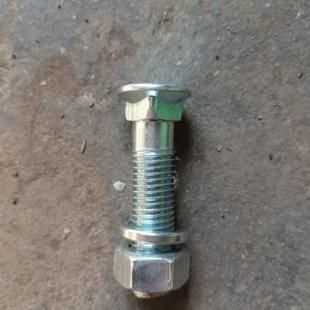 25/27型犁头犁柱固定螺栓圆头M16*70 液压翻转犁配件犁腿螺丝专用