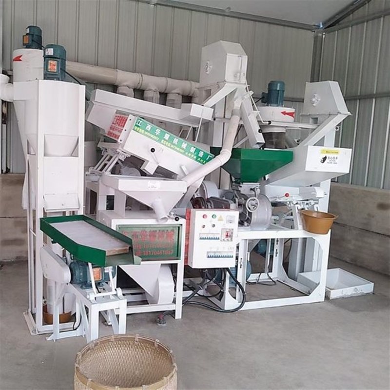 新款商用大中g型全自动鲜米机打米剥壳机多功能环保加工砻谷碾米