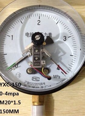 C头150助磁Y-V性X负载） 触A 电接点压力表MPA（阻304式功率