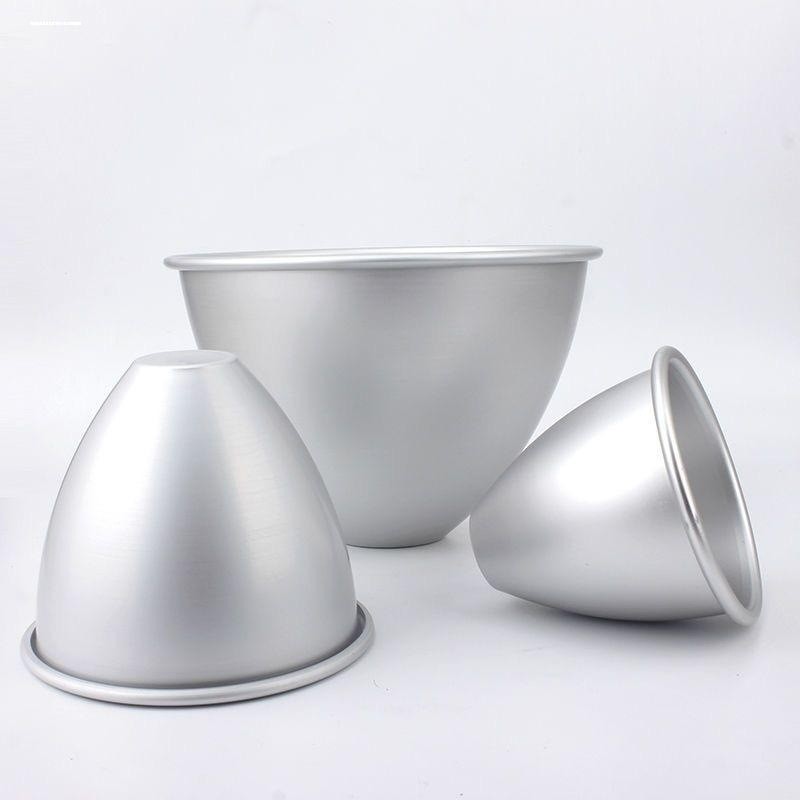 空心大祝寿桃中式蛋糕铝合金娃娃裙边馒头面食烘焙模具