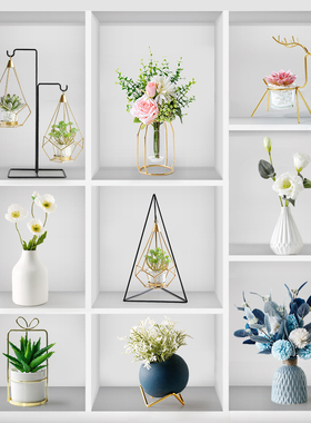 北欧轻奢风酒柜装饰品摆件桌面创意E现代简约客厅玄关电视柜小摆