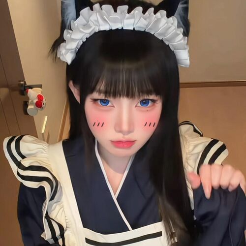 妙脆角Lolita女仆装猫耳发箍