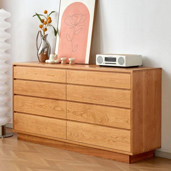 北美樱桃木斗柜八斗柜卧室床尾柜隔断柜玄关柜黑胡桃木落地储物柜,住宅家具,斗柜,淘宝优惠券,粉丝福利购,淘宝优惠卷