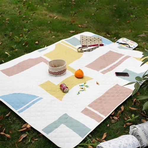 长方形野餐垫公园野餐布春游户外地垫郊游露营防潮垫140x200