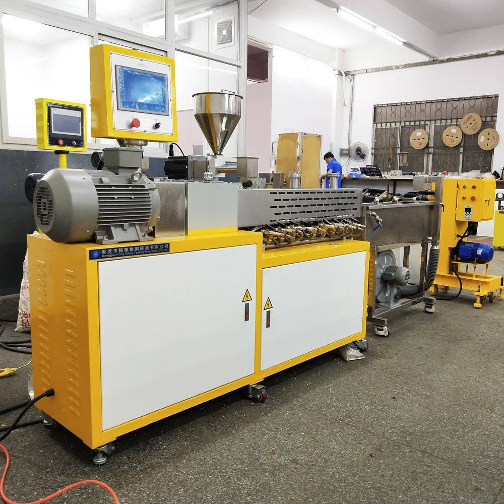 XH-433供应小型平行同向双螺杆挤出机挤出造粒机价格生产厂家