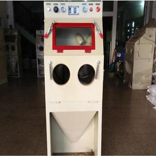 瓷砖喷砂机铝合金表面处理喷砂机手动标准侧开门单枪喷砂机