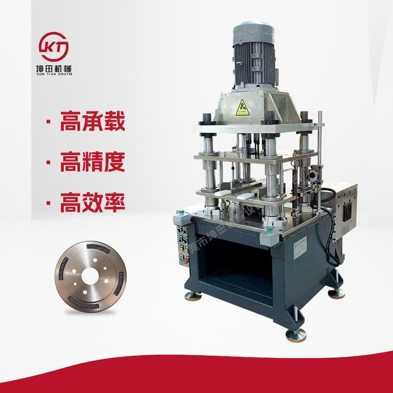 升降式自动钻孔攻牙机多孔钻孔攻丝一体机车轮毂油压钻孔机