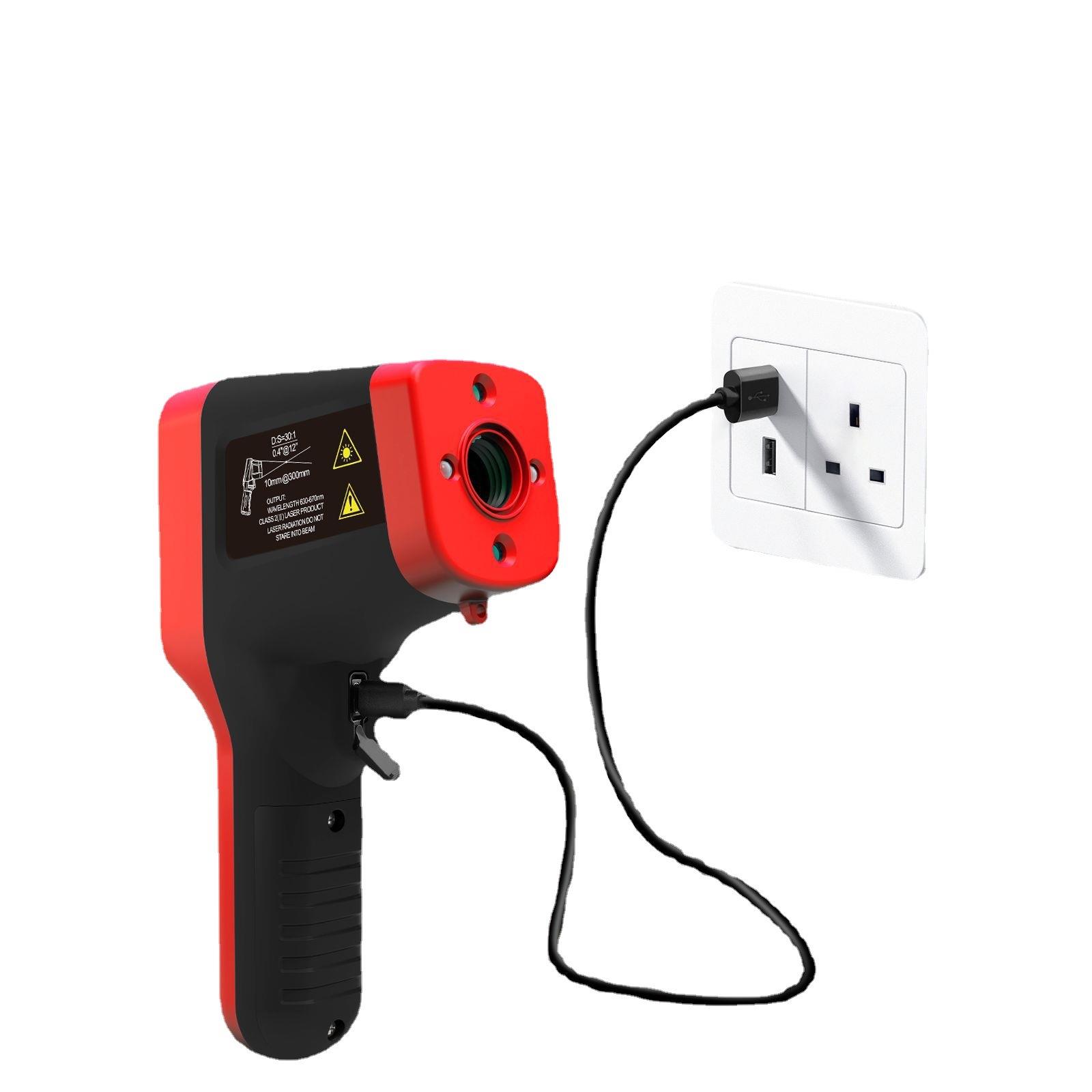 跨境厂家直营红外线测温仪厨房温度计炼钢烘焙商用油温枪测温枪