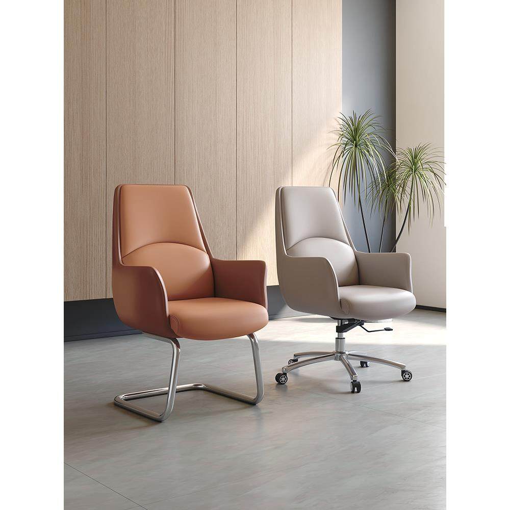 办公室会议椅办公椅电脑椅子高档轻奢商务皮质弓形带轮会议室皮椅,商业/办公家具,办公电脑椅/职员椅,淘宝优惠券,粉丝福利购,淘宝优惠卷