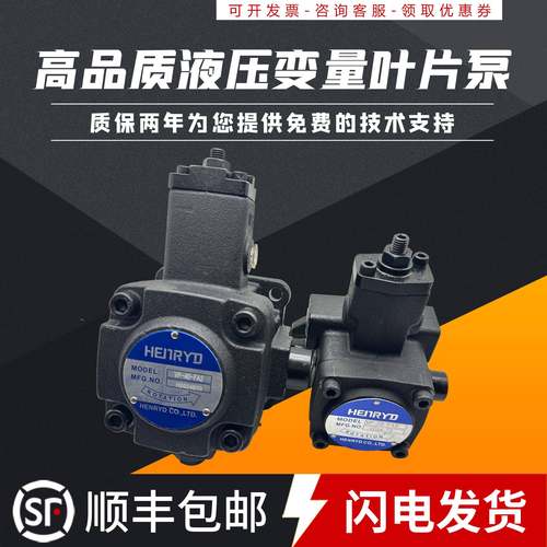 液压站变量叶片泵VP-20-FA3油泵VP-15-FA3泵头VP40花键VP-30-FA3