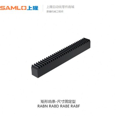 上隆矩形齿条-尺寸固定型RABN-1.0 RABD-1.0 RABE-1.0 RABF-1.0