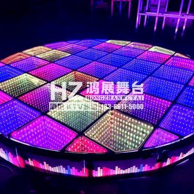 酒吧蹦迪舞台弹簧地颤舞池 KTV迪厅夜店舞蹈DJ板声控炫彩升降舞台