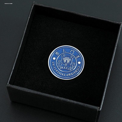 大学徽章大校徽胸章生产制作金属