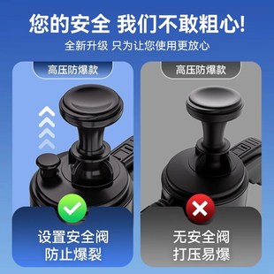 洗车泡沫喷壶手持家用洗车液压力打泡沫神器高压pa壶擦车全套工具