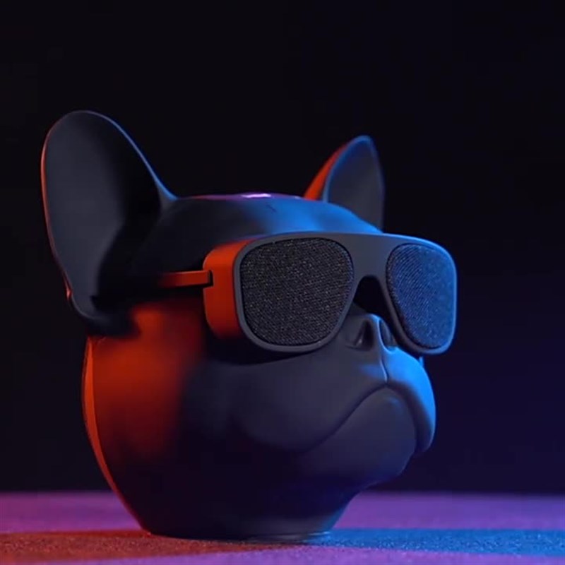 法斗牛犬蓝牙音箱创意个性炫酷男女生日礼物狗头重低音响电脑手机