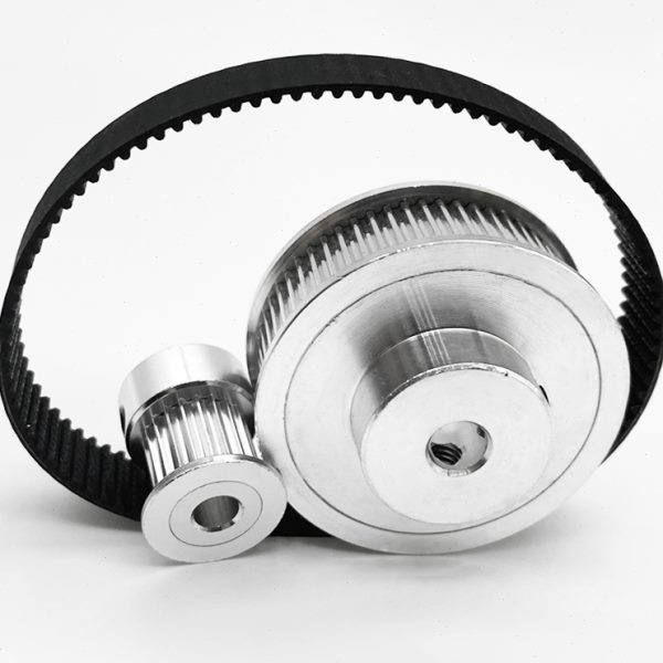 2GT同步皮带轮2M20齿/60齿内孔3-14mm 1:3皮带宽度10mm标准涨紧轮