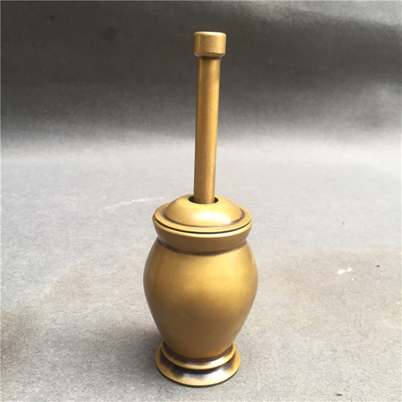 古懂铜器复古纯铜捣药罐中医w药罐子杵子药盅擂钵臼缸研钵石臼铜