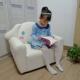 儿童大耳狗沙发可爱幼儿园卡通男女孩迷你阅读区单人玉桂狗懒人椅
