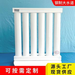 加厚碳钢8050暖气片家用元宝7025散热器民用集中供暖水暖取暖器